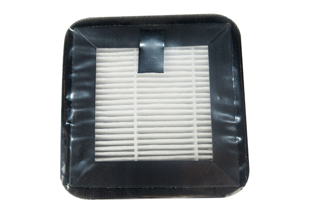 Two side activated carbon air filter